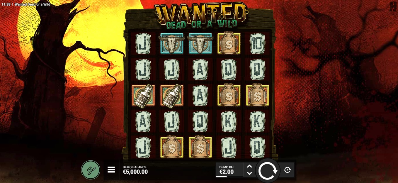 presentation of Wanted Dead or a Wild